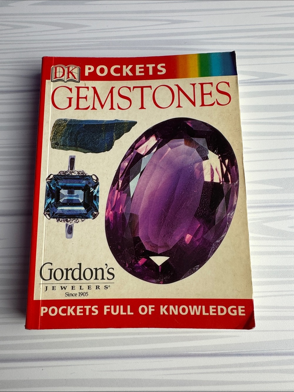 DK Pockets Gemstones Identification Book Reference Guide Rocks Crystals Minerals